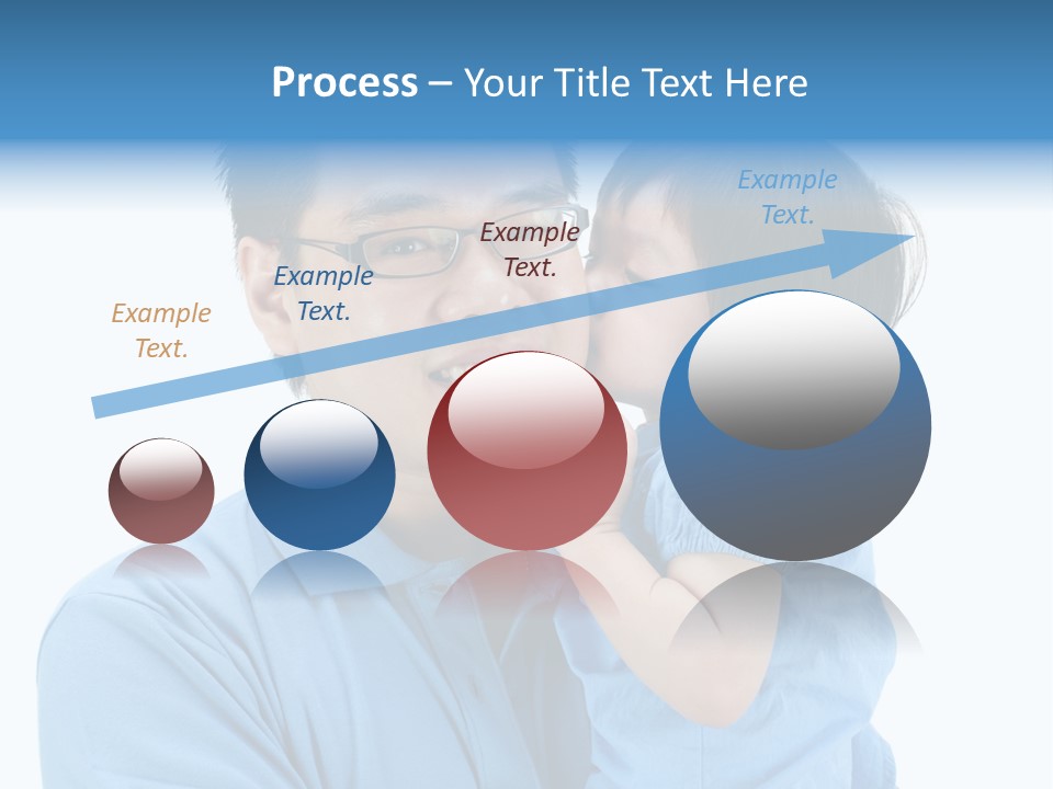 Beautiful Baby Happiness PowerPoint Template