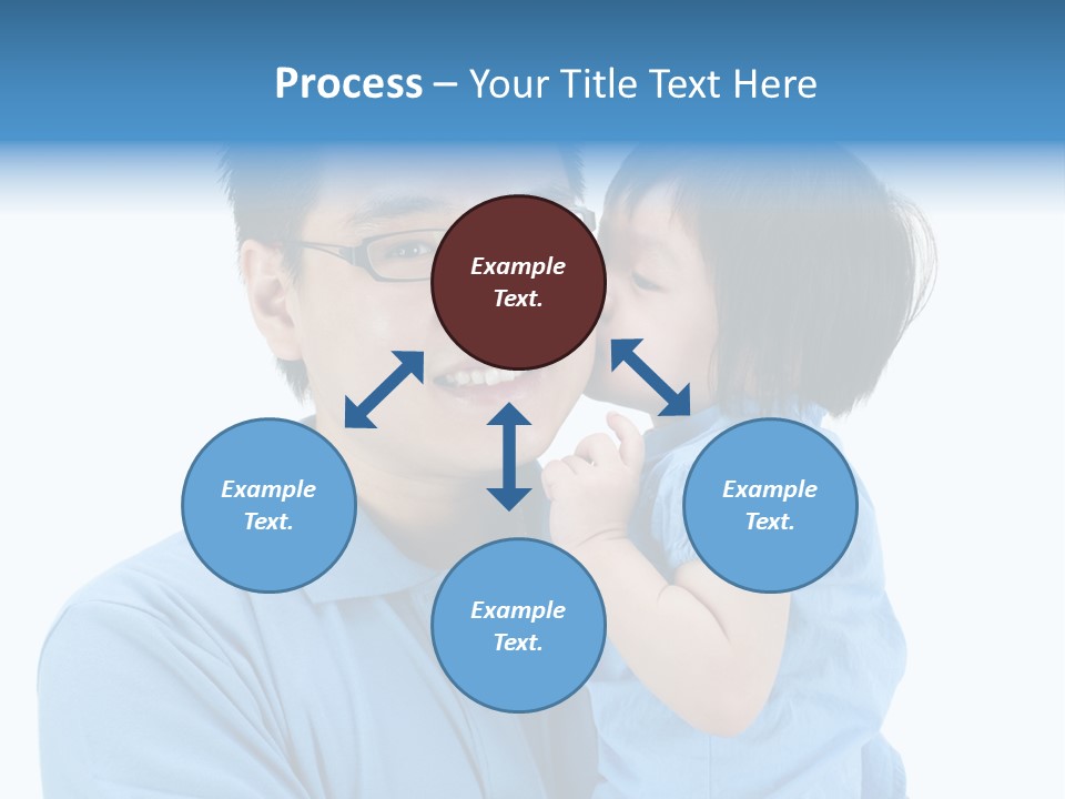 Beautiful Baby Happiness PowerPoint Template
