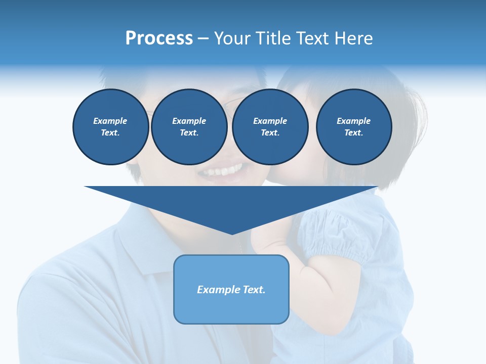 Beautiful Baby Happiness PowerPoint Template