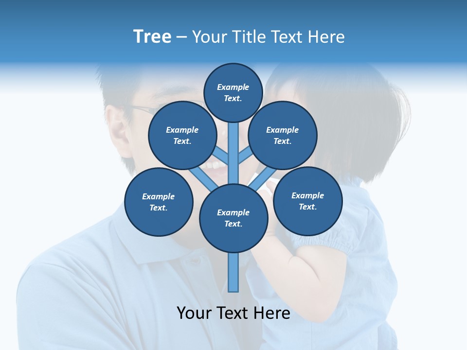 Beautiful Baby Happiness PowerPoint Template