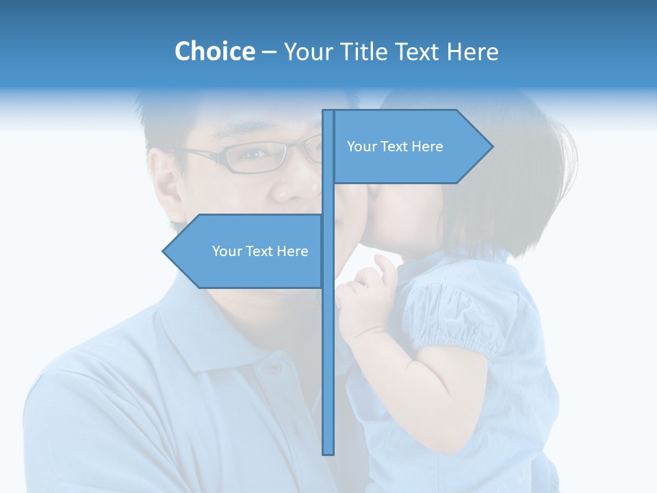 Beautiful Baby Happiness PowerPoint Template