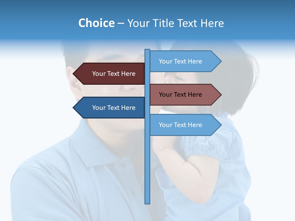 Beautiful Baby Happiness PowerPoint Template