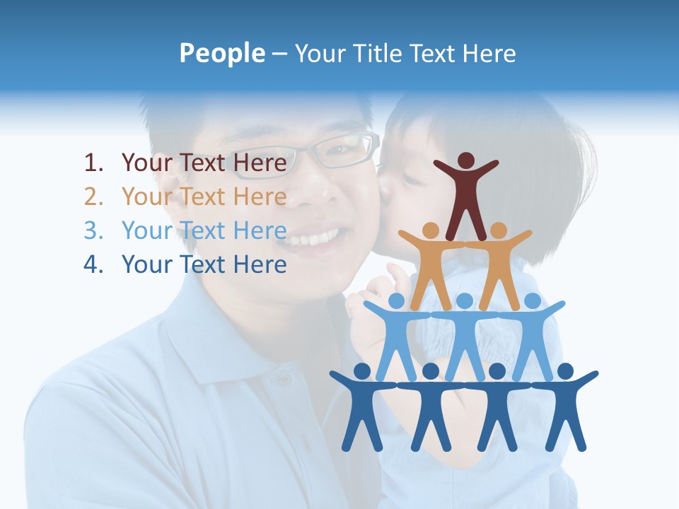 Beautiful Baby Happiness PowerPoint Template