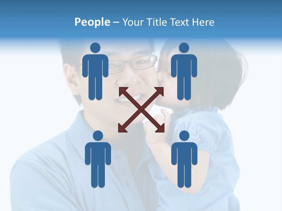 Beautiful Baby Happiness PowerPoint Template