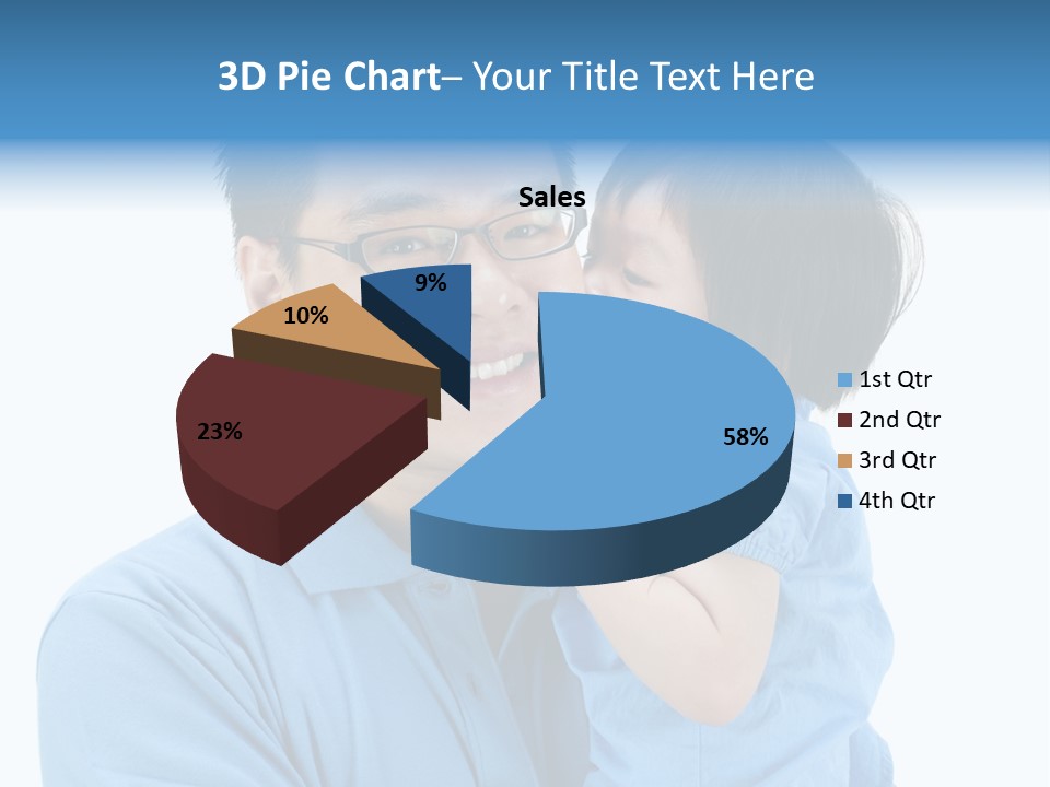 Beautiful Baby Happiness PowerPoint Template
