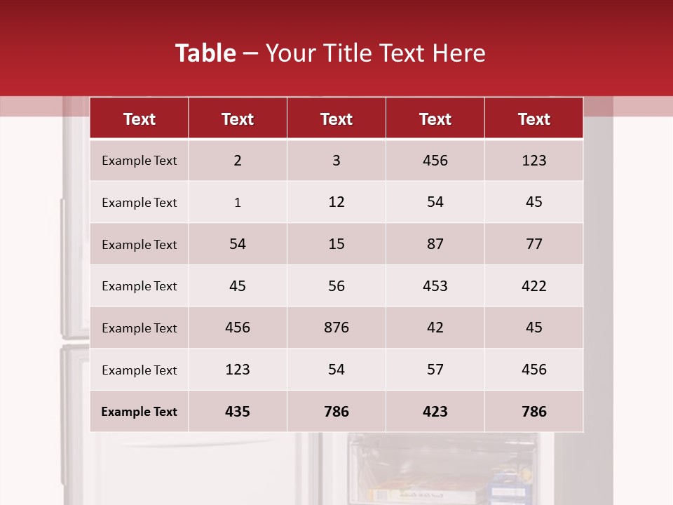 Vegetable Classic Cold PowerPoint Template