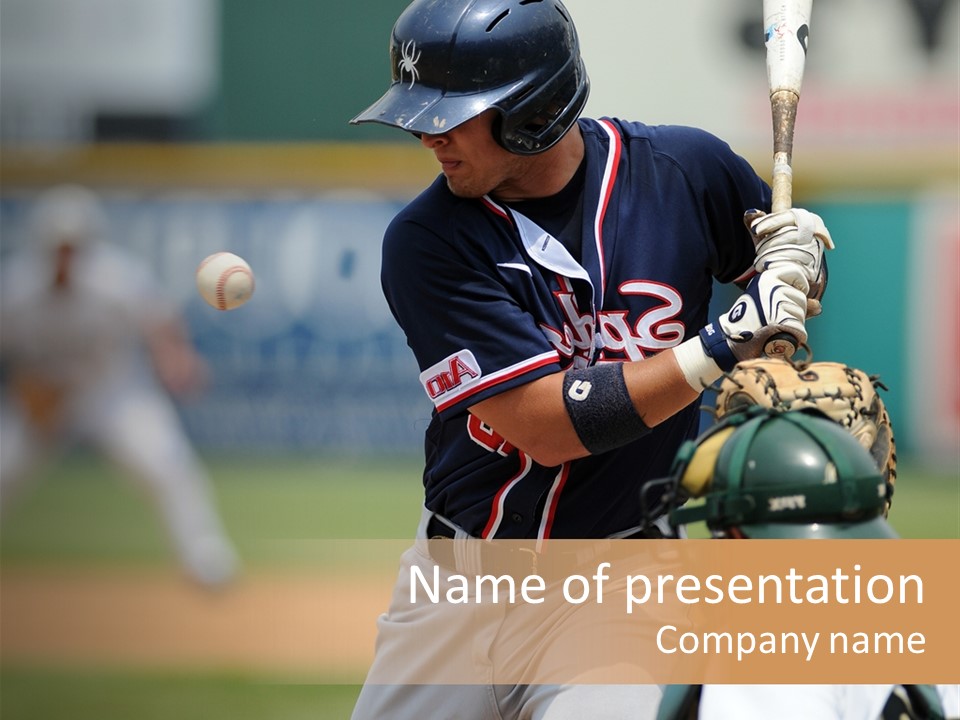 Hitter Summer University PowerPoint Template