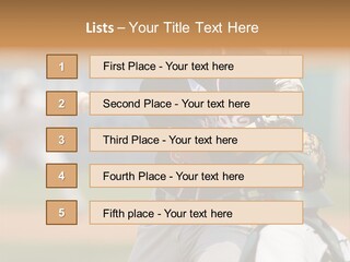 Hitter Summer University PowerPoint Template