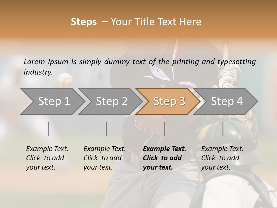 Hitter Summer University PowerPoint Template