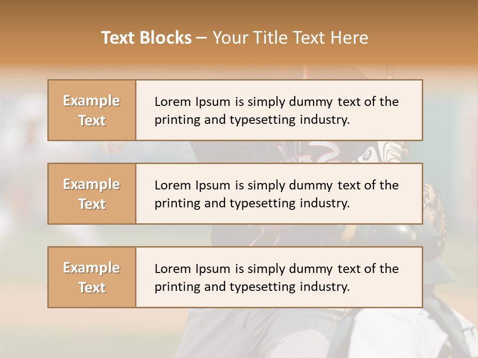 Hitter Summer University PowerPoint Template