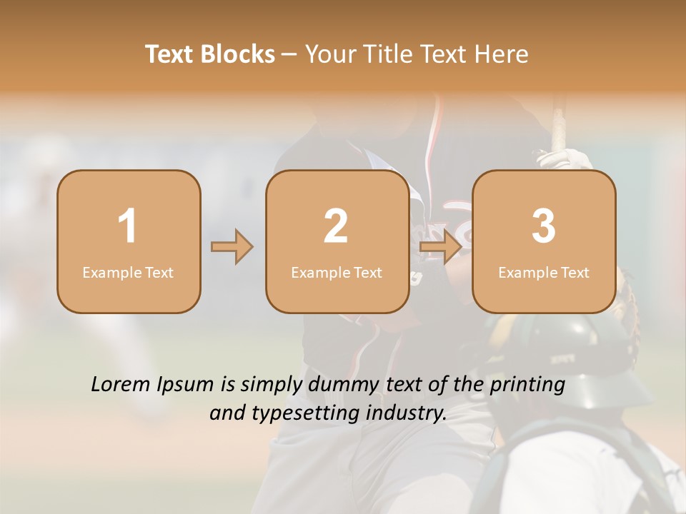 Hitter Summer University PowerPoint Template