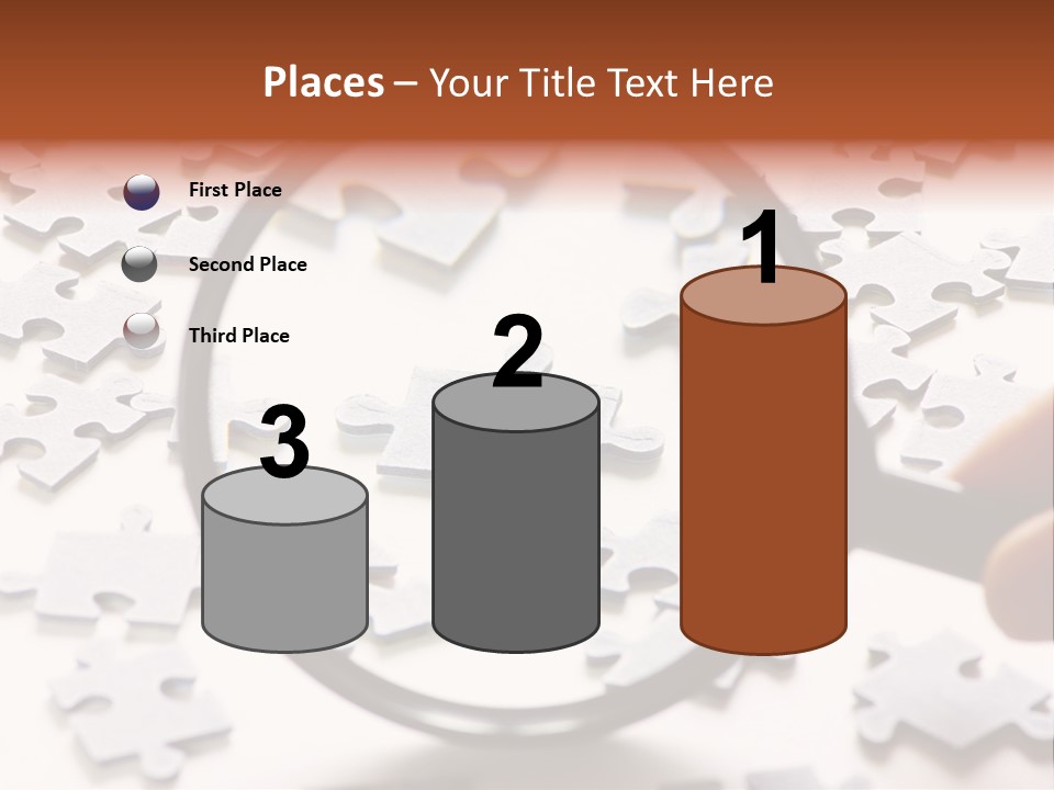 Isolated Paper Closeup PowerPoint Template