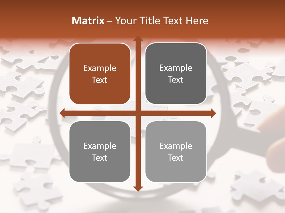 Isolated Paper Closeup PowerPoint Template