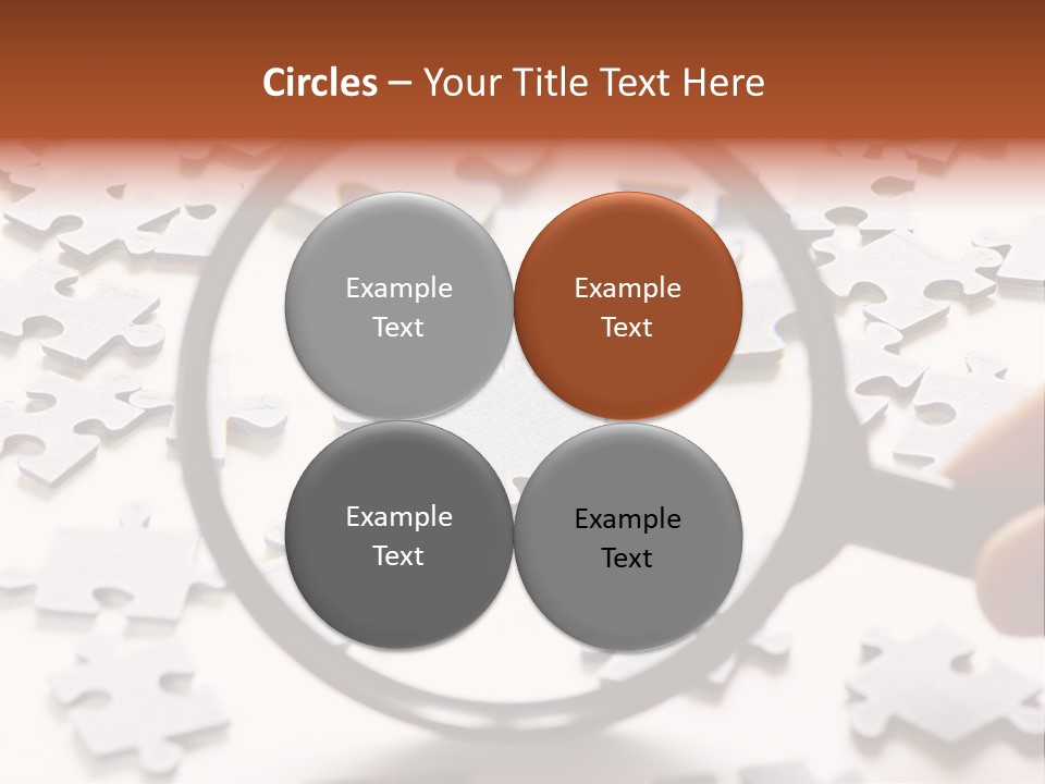 Isolated Paper Closeup PowerPoint Template