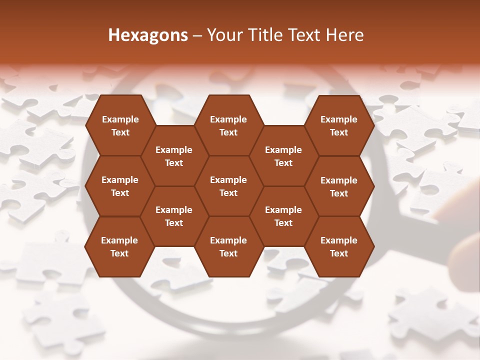 Isolated Paper Closeup PowerPoint Template