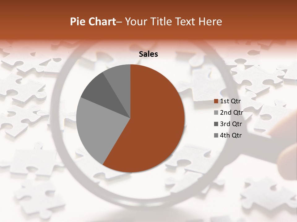 Isolated Paper Closeup PowerPoint Template