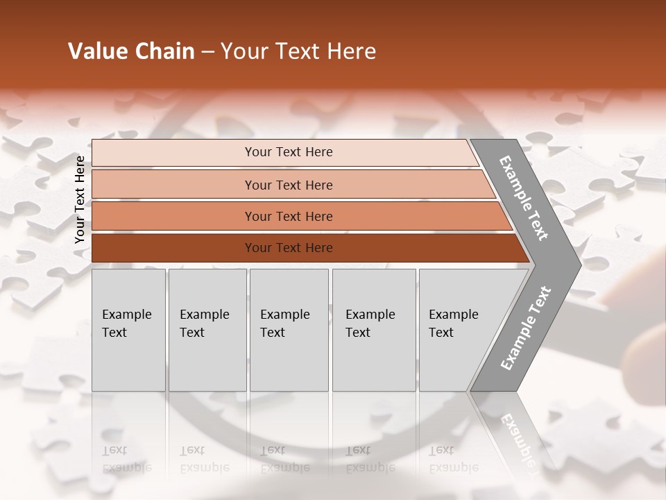 Isolated Paper Closeup PowerPoint Template