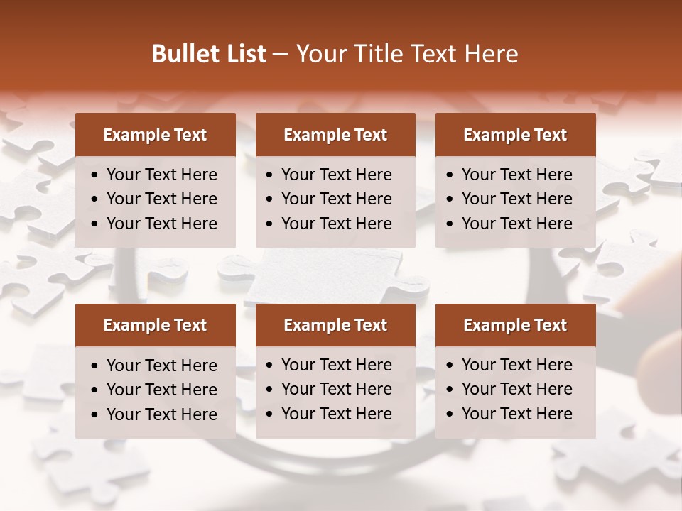 Isolated Paper Closeup PowerPoint Template