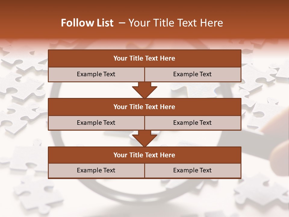 Isolated Paper Closeup PowerPoint Template