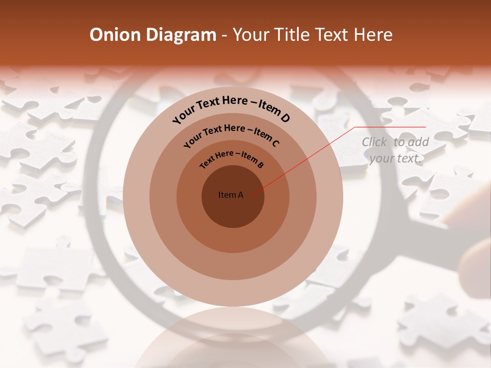 Isolated Paper Closeup PowerPoint Template