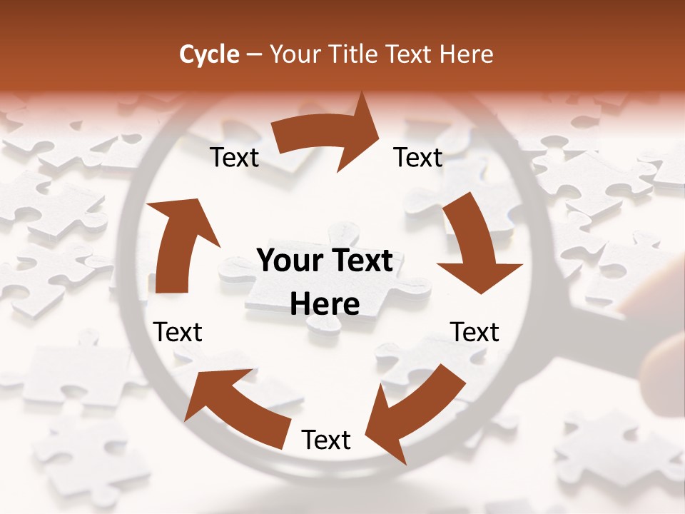 Isolated Paper Closeup PowerPoint Template