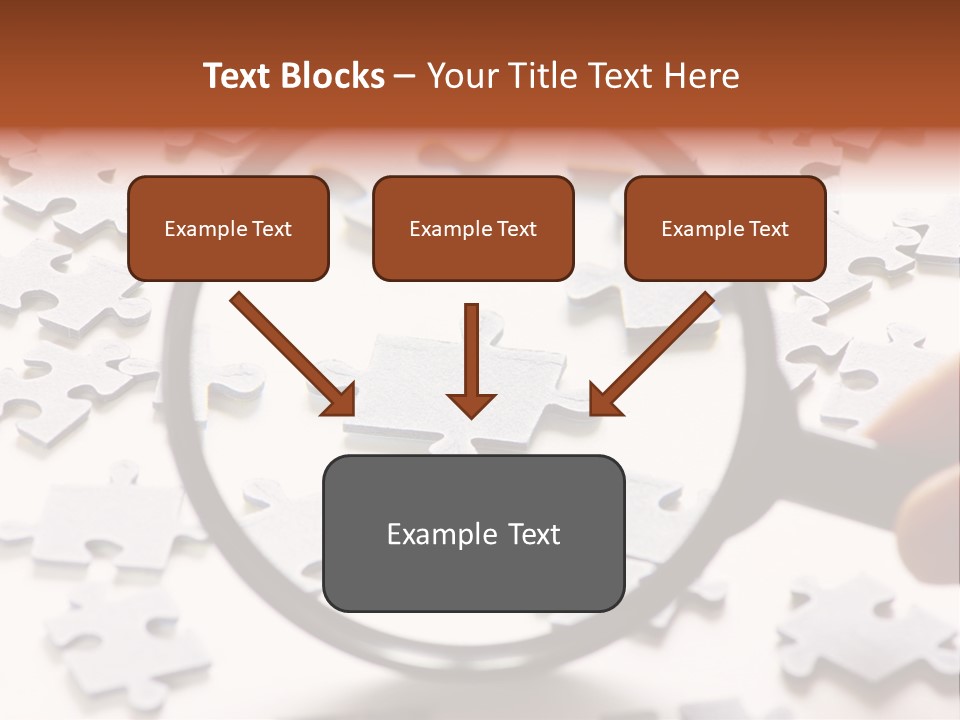 Isolated Paper Closeup PowerPoint Template