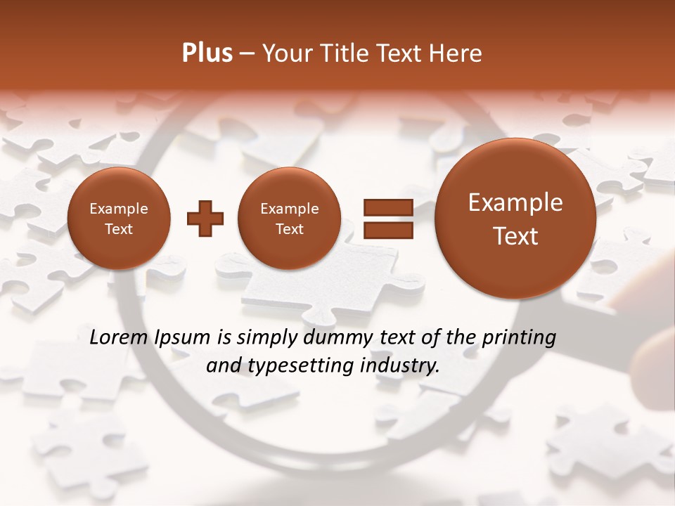Isolated Paper Closeup PowerPoint Template