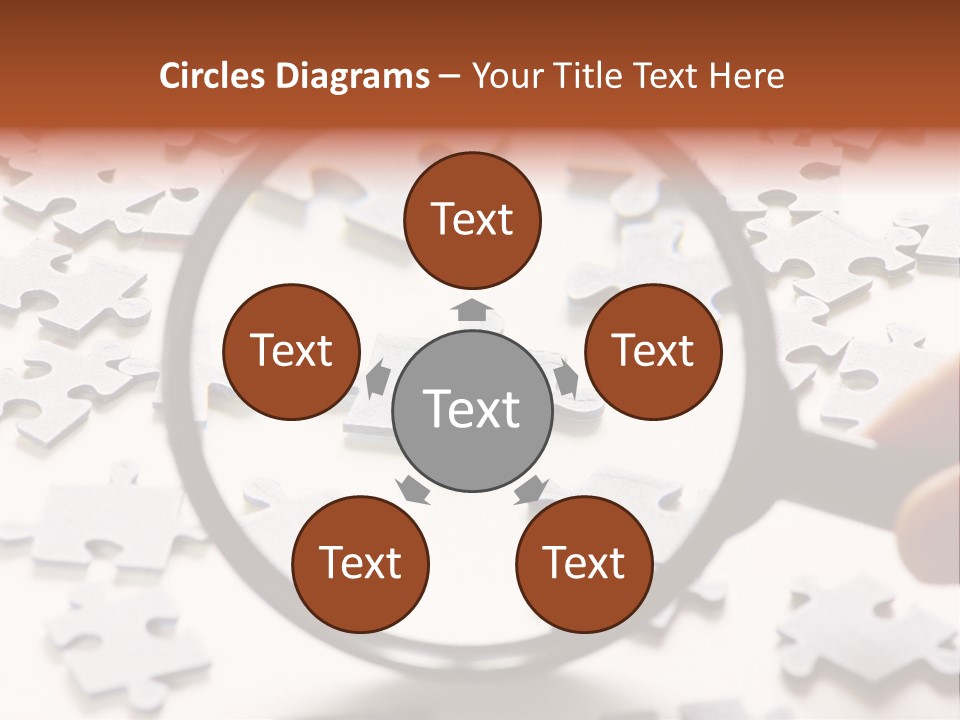 Isolated Paper Closeup PowerPoint Template