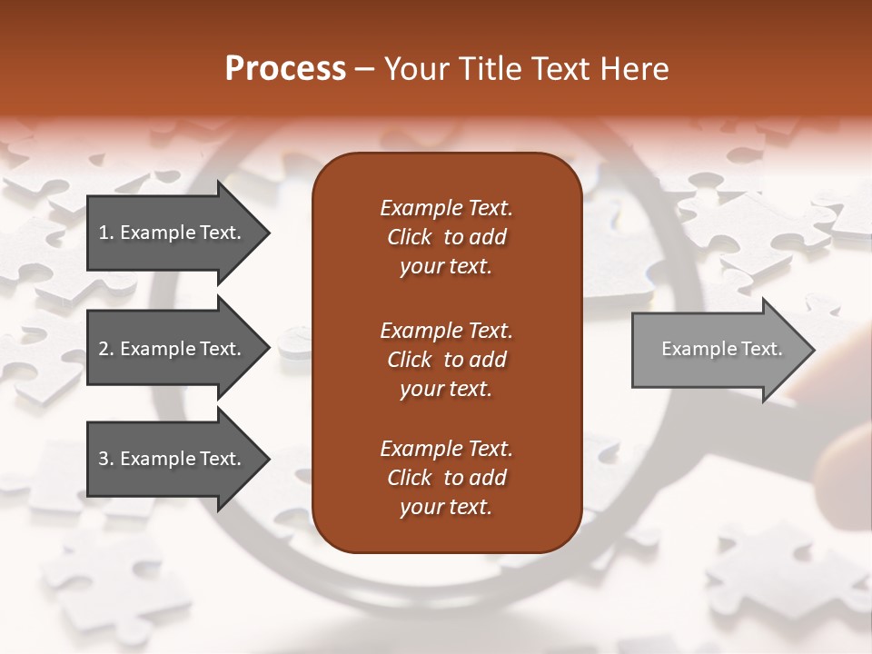 Isolated Paper Closeup PowerPoint Template