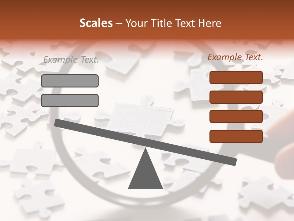 Isolated Paper Closeup PowerPoint Template