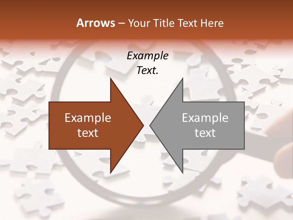 Isolated Paper Closeup PowerPoint Template