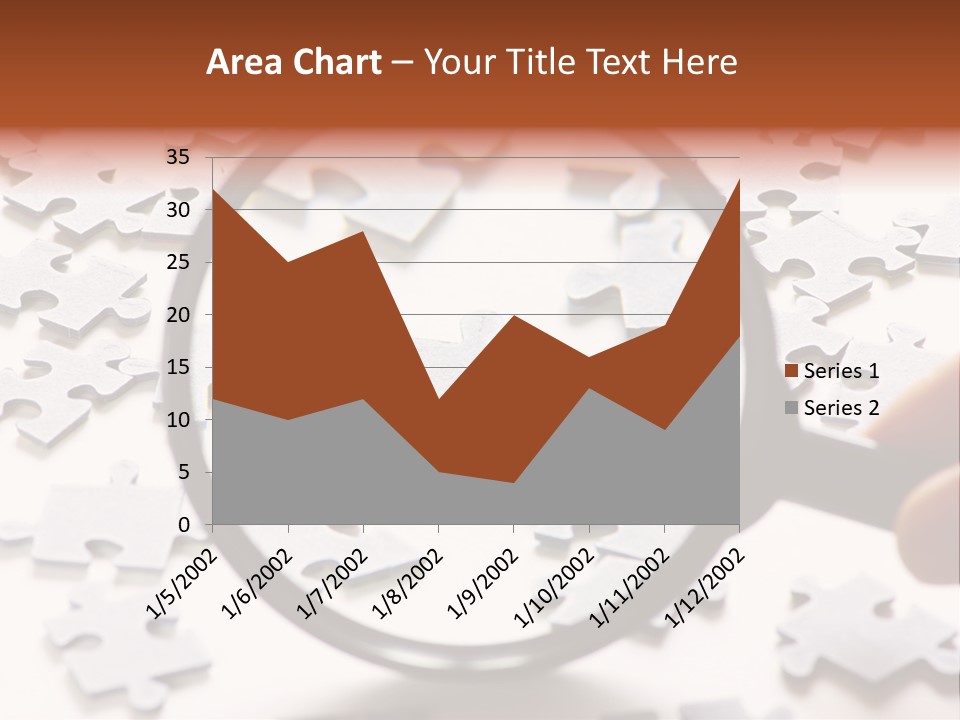 Isolated Paper Closeup PowerPoint Template