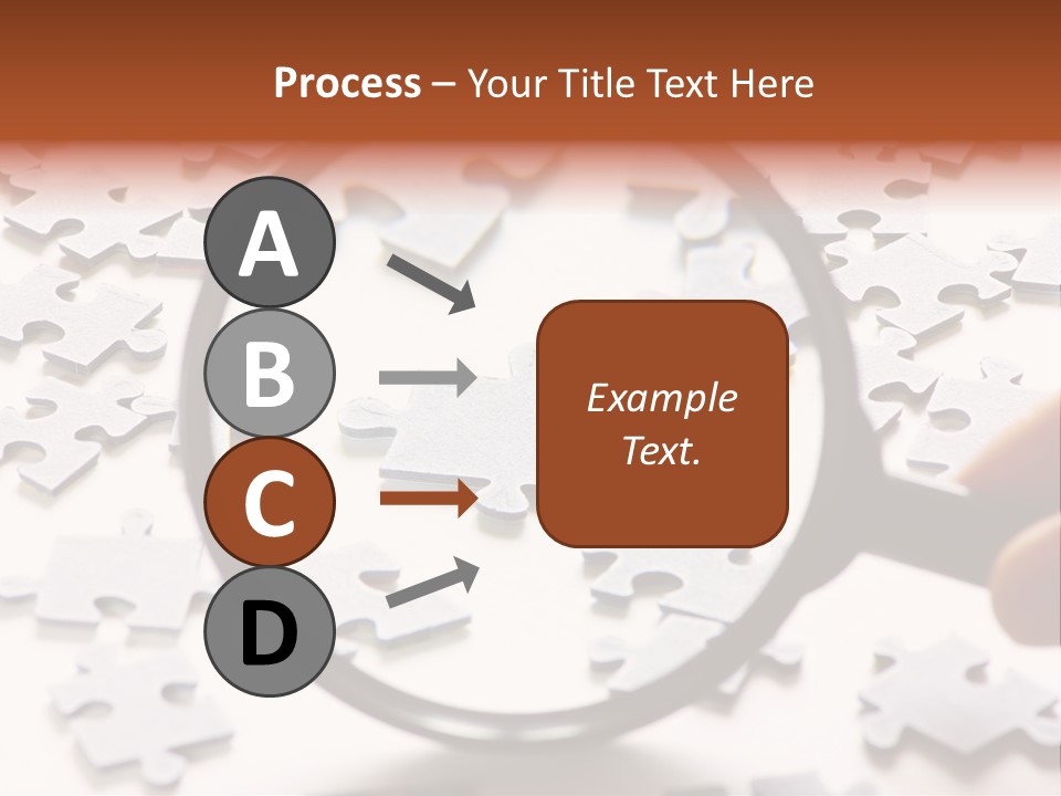 Isolated Paper Closeup PowerPoint Template