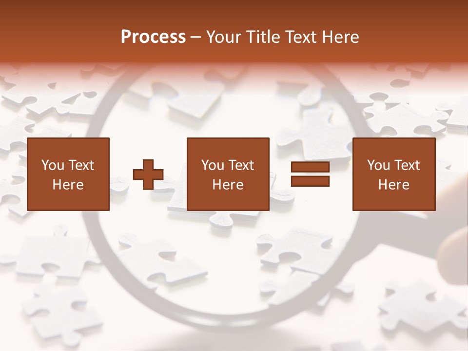 Isolated Paper Closeup PowerPoint Template