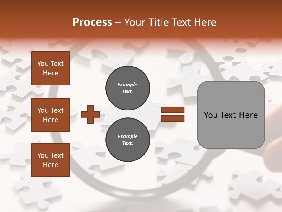Isolated Paper Closeup PowerPoint Template