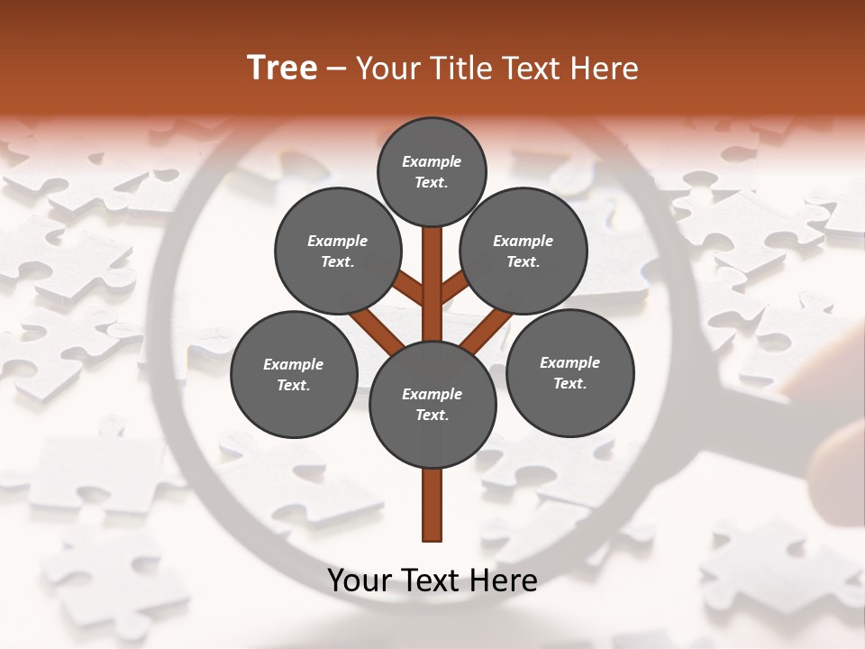 Isolated Paper Closeup PowerPoint Template