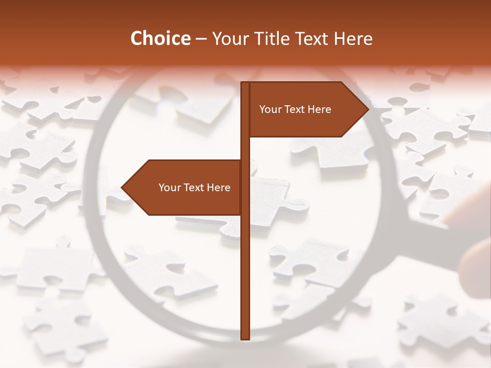 Isolated Paper Closeup PowerPoint Template