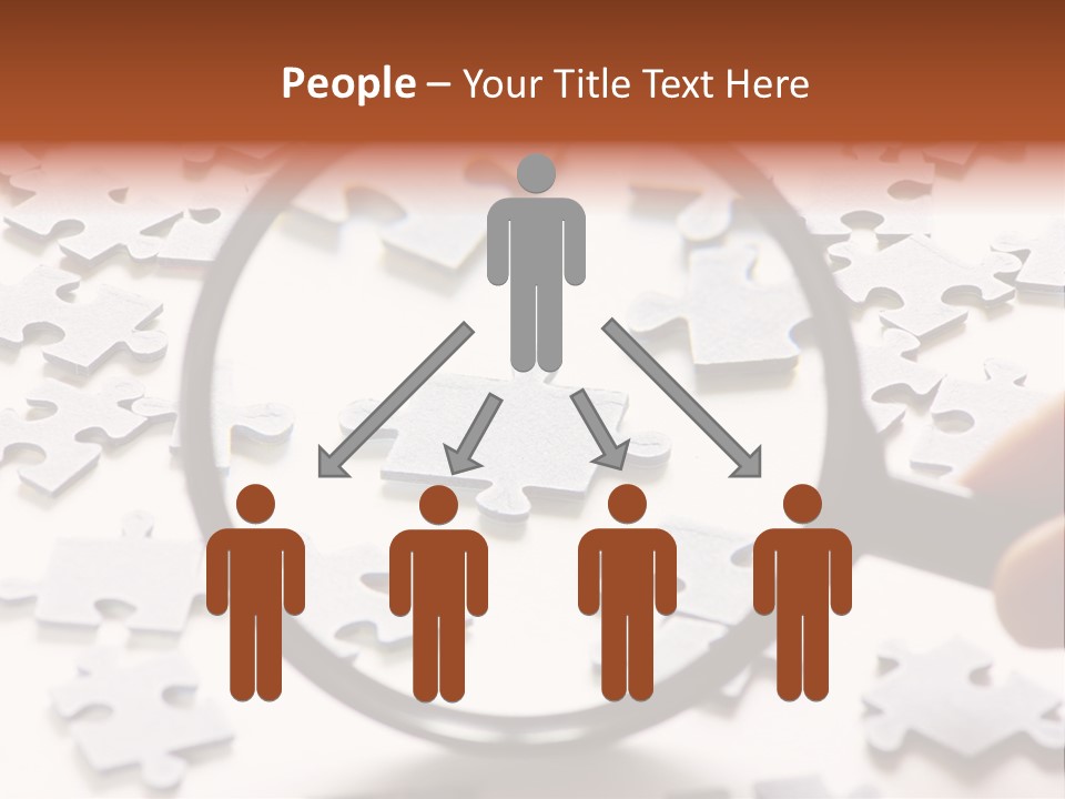 Isolated Paper Closeup PowerPoint Template