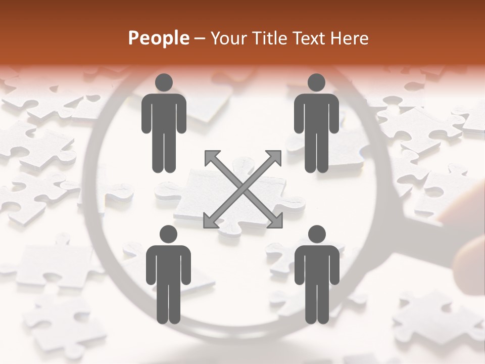 Isolated Paper Closeup PowerPoint Template