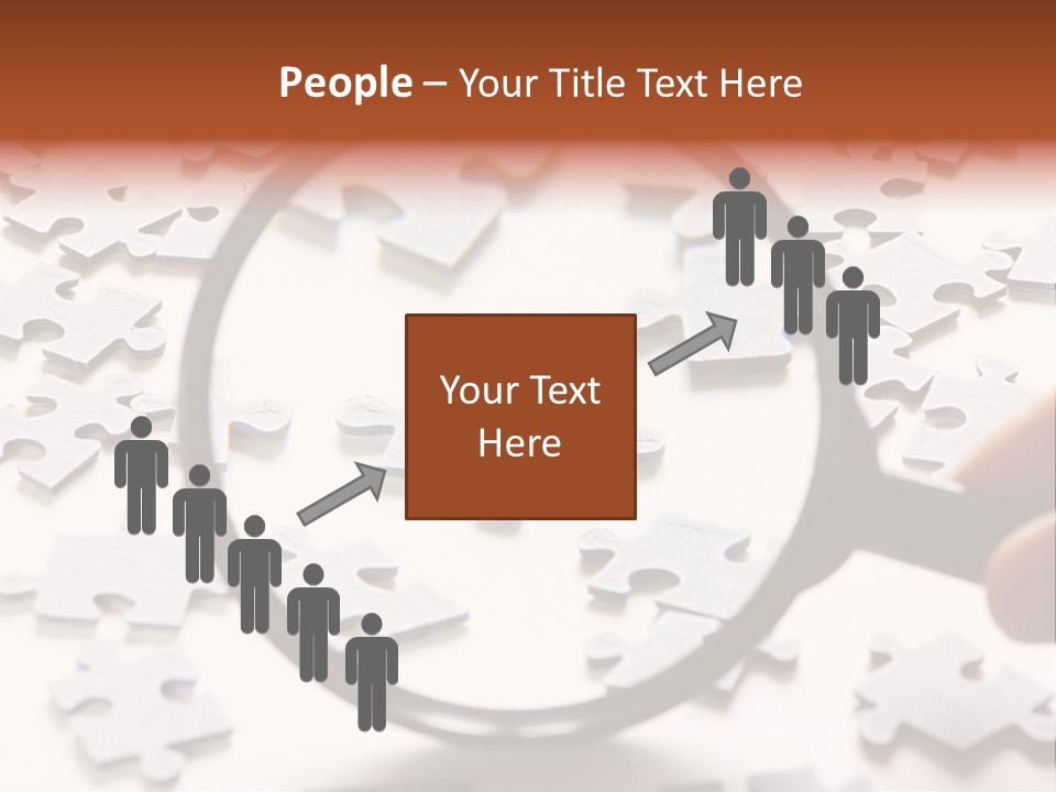 Isolated Paper Closeup PowerPoint Template