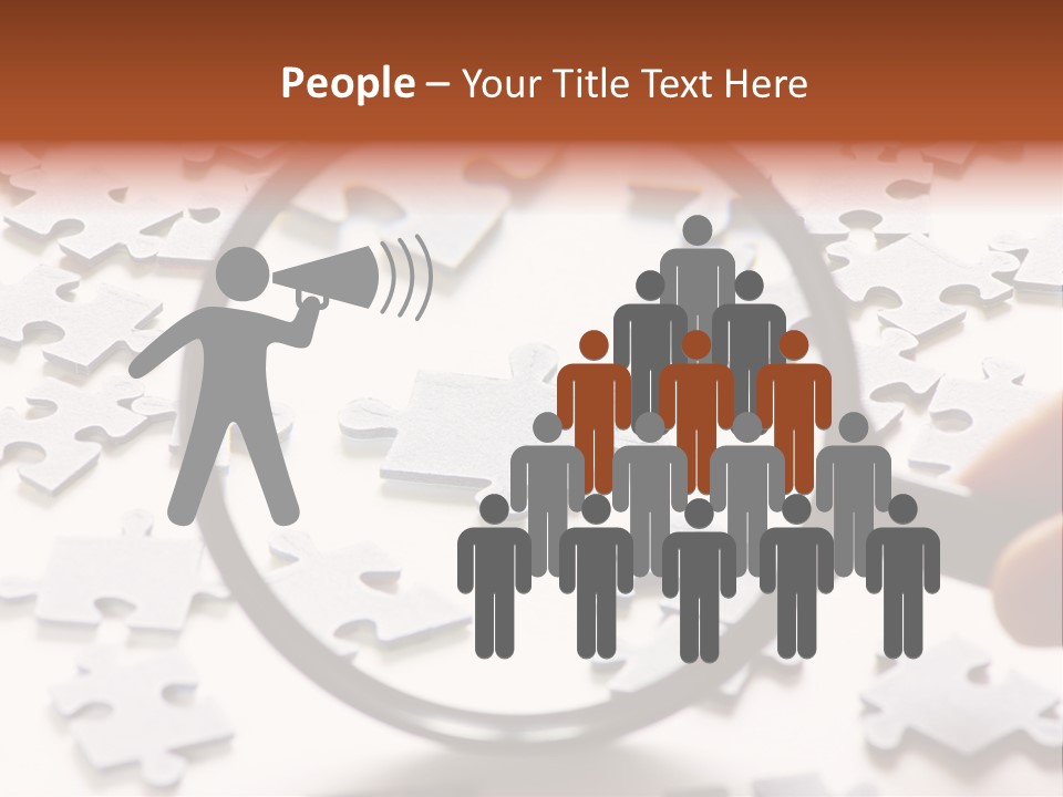 Isolated Paper Closeup PowerPoint Template