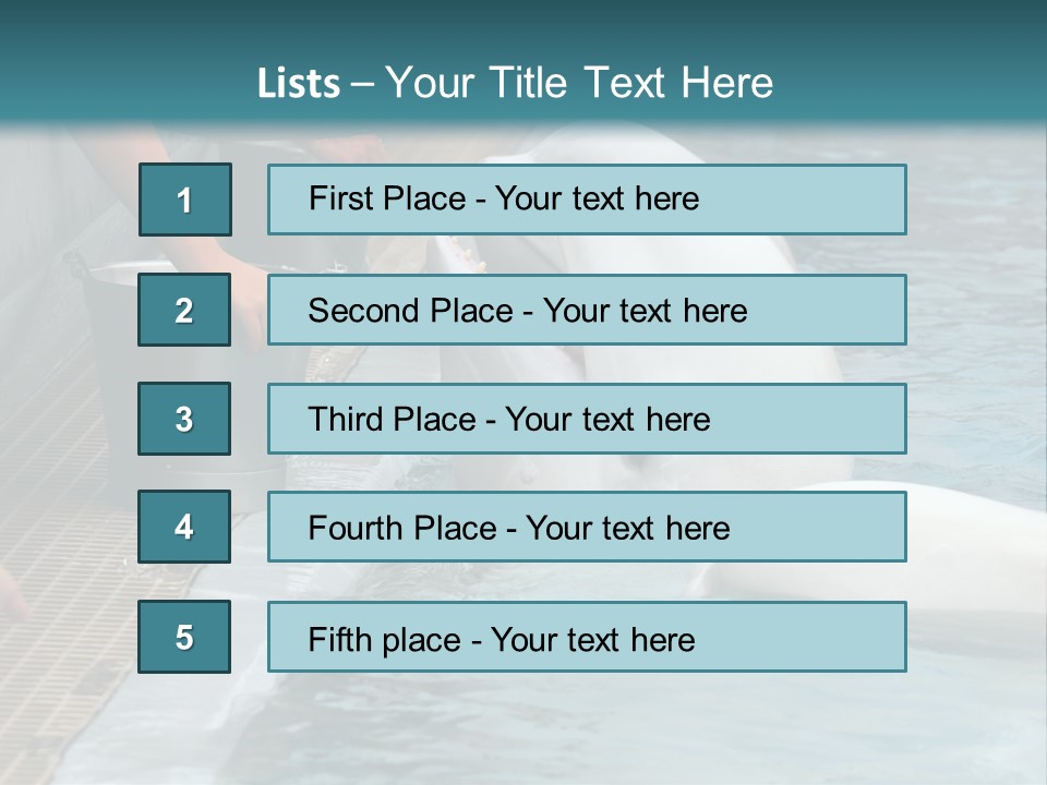 Fish Park Animals PowerPoint Template