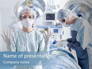 Doctor Health Sedation PowerPoint Template