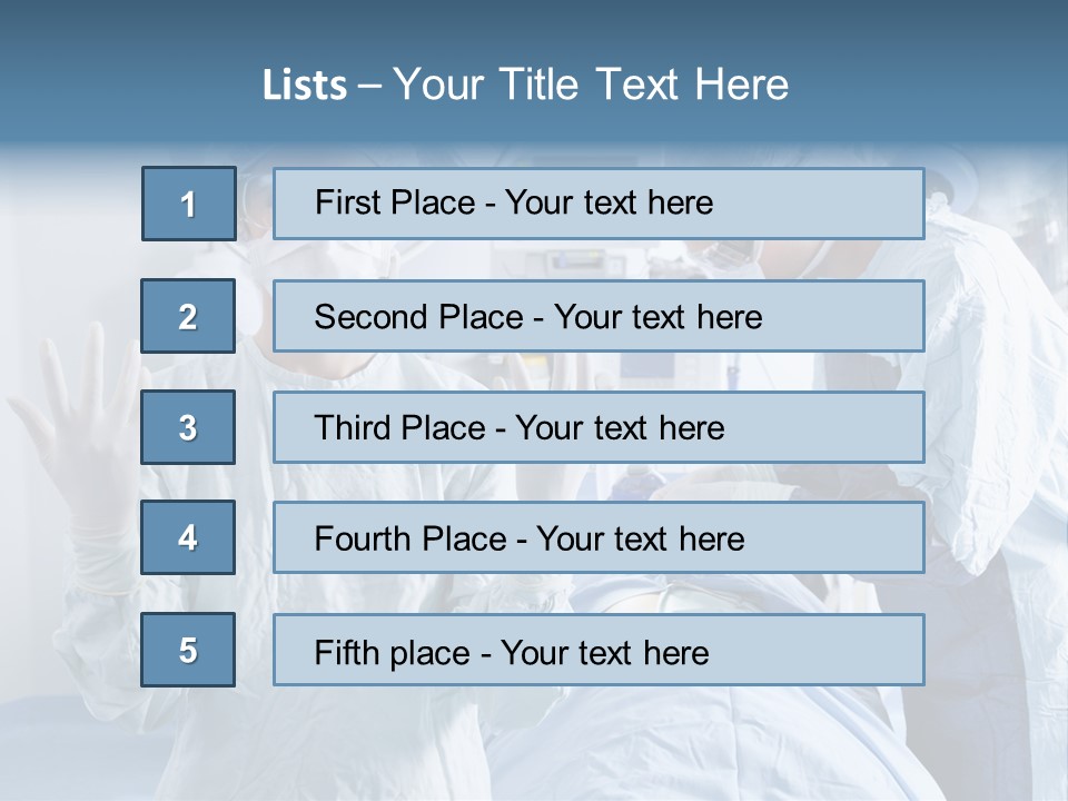 Doctor Health Sedation PowerPoint Template