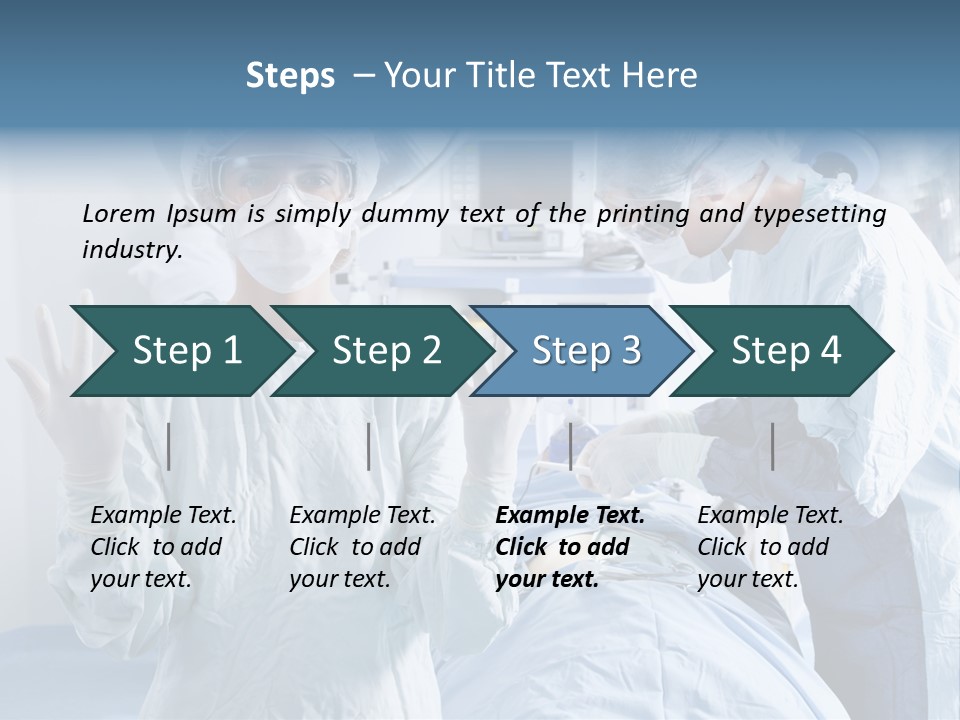 Doctor Health Sedation PowerPoint Template
