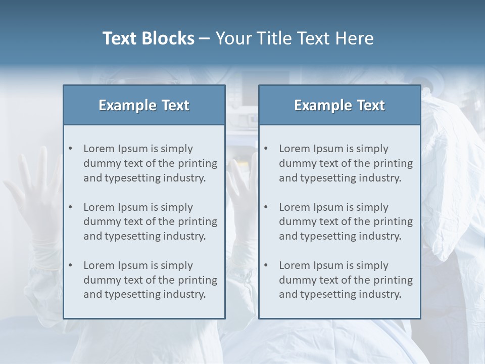 Doctor Health Sedation PowerPoint Template
