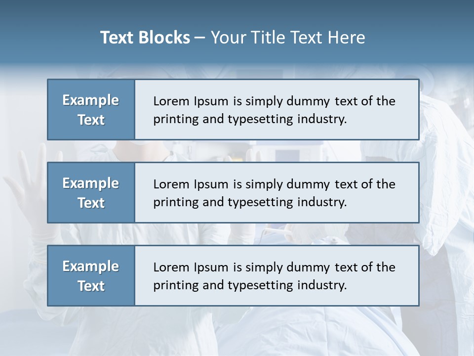 Doctor Health Sedation PowerPoint Template