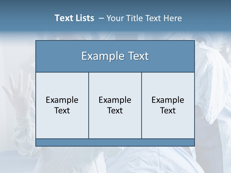 Doctor Health Sedation PowerPoint Template