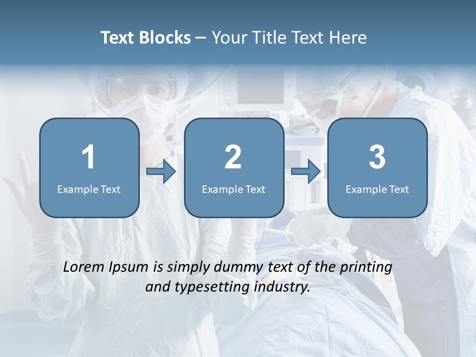 Doctor Health Sedation PowerPoint Template