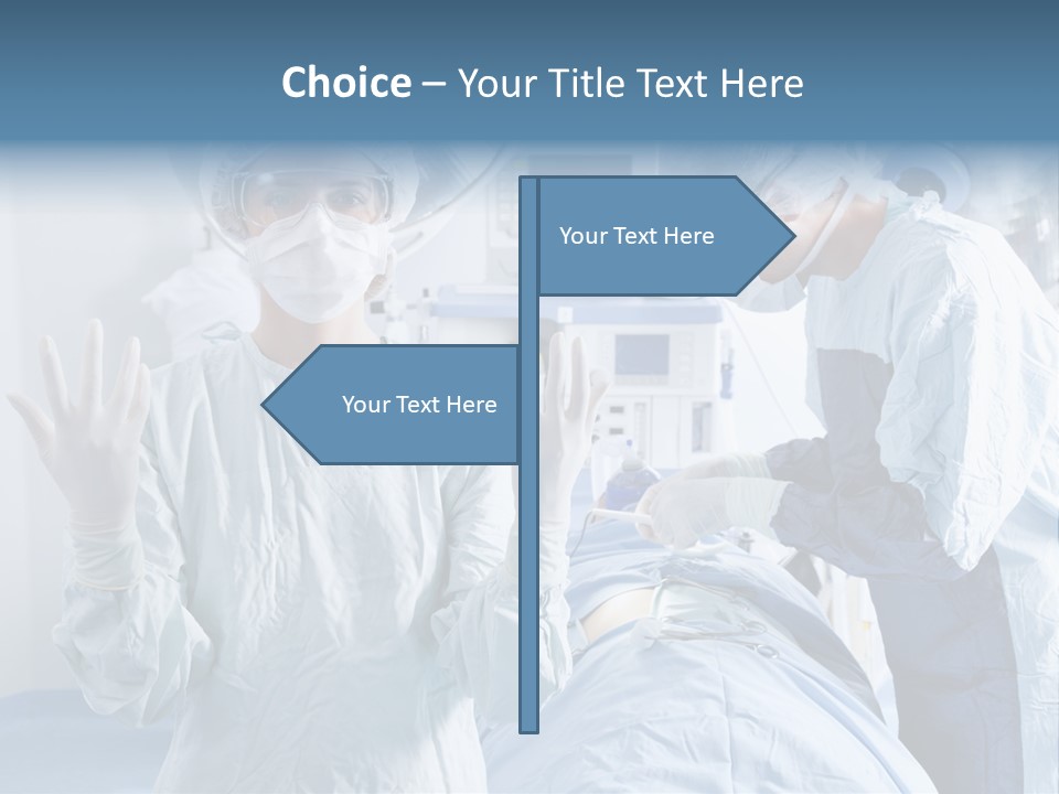 Doctor Health Sedation PowerPoint Template